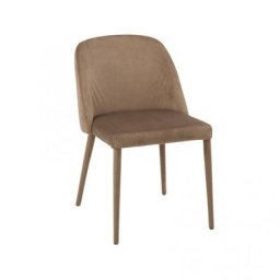 Chaise de réunion CHEZA Marron