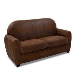 Canapé CLUB 2 places personnalisable, ou cuir. MADE IN ITALY