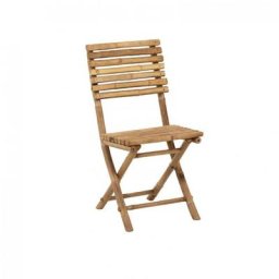 Chaise pliable NHARDI bambou naturel
