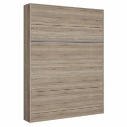 Armoire lit escamotable BERMUDES chêne 160*200 cm