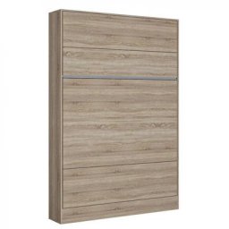 Armoire lit escamotable BERMUDES chêne 140*200 cm