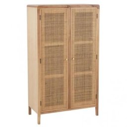 Armoire TSARA - 2 portes en bois naturel