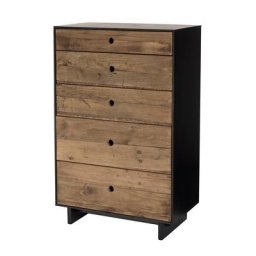 Commode DANDY pin 5 tiroirs