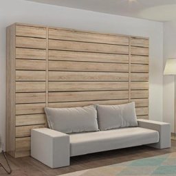 ZOOM SOFA armoire lit escamotable avec canapé 2 colonnes 160*200 cm personnalisable