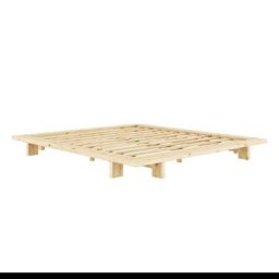 Lit futon JAPAN BED pin naturel couchage 160 X 200 cm