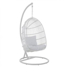 Chaise Suspendue Ovale NAOMI / Blanc