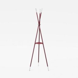 Porte manteau STILO structure acier couleur marsalla sablé