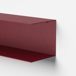 Étagère CARGO acier couleur Marsalla sablé
