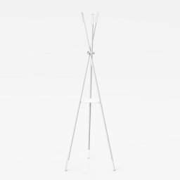 Porte manteau STILO structure acier couleur blanc