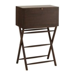 Secrétaire GADRA bois de manguier marron foncé