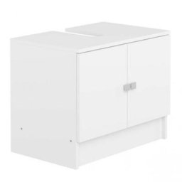 Meuble sous-vasque RIVA design blanc 2 portes