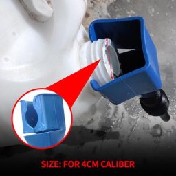 Outil de remplissage de transfert de tuyau salle de bain T plastique voiture moto carburant