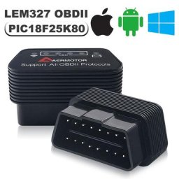 PIC18F25K80 V1.5 Scanner de voiture outils de diagnostic pour iPhone iOS Android Wi-Fi Bluetooth