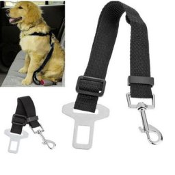 Ceinture de siège universelle en Nylon pour chien Clip de laisse pour la sécurité lors de la