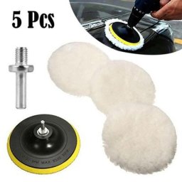 Tampon de polissage de voiture universel laine douce polisseuse à la machine disques de polissage