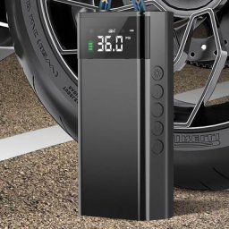 CARSUN-Compresseur d'air portable pour moto gonfleur de vélo automobile charge USB d'urgence