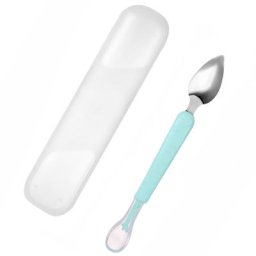 Cuillère d'alimentation de fruits pour bébé premier raclage cuillères à boue ustensile à