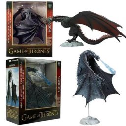 Figurines mobiles de Game of Thrones Frost Wyrm Viserion Dragon noir modèle de jouets décoration