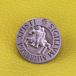 Épingle de sceau des chevaliers templiers badge caballeros templarios