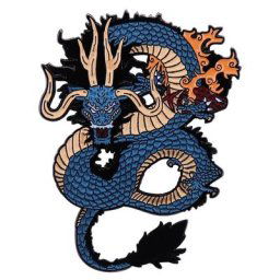 Épingles à revers Dragon pour sacs à dos Badges broches en métal émaillé Vintage mode chinoise