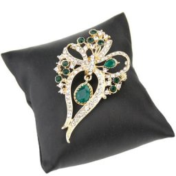 Sunspicems – broche en cristal pour femmes arabes couleur or 18K style marocain Caftan algérien