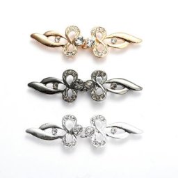 Cardigan rétro en alliage pour femmes à la mode pince pour collier écharpe strass broche