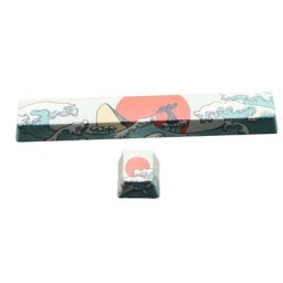 Barre d'espace prédire Keycaps sublimation PBT Keycap bricolage 2 pièces par ensemble