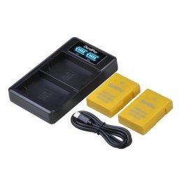 DuraPro Batterie EN-EL14a EN-EL14 EL14 de 1530mAh avec chargeur pour Nikon