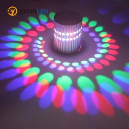 Applique Murale LED Créative Colorée avec Trou en Spirale Luminaire Décoratif d'Nik Idéal pour un