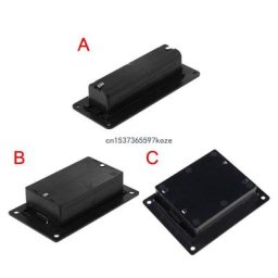 Boîte de rangement de batterie en plastique support de boîtier 18650