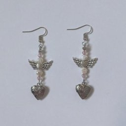 Boucles d'oreilles en forme de conte de fées y2k petite boîte faite à la main accessoires de