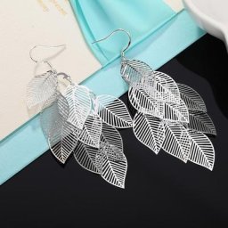 Boucles d'oreilles longues en argent regardé 925 avec pompon exagéré pour femme cuir chevelu en