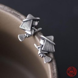 MKENDN – boucles d'oreilles en argent Sterling 925 véritable pour hommes et femmes bijoux fins