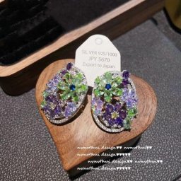 ChimSecExamen Garden-Boucle d'oreille incrustée de pierre pour femme goujon d'oreille de mariage
