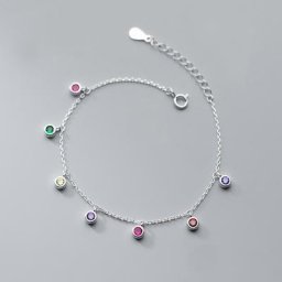Bracelets à breloques colorés avec pompon pour femme perle ronde bijoux de mariage cadeaux à la