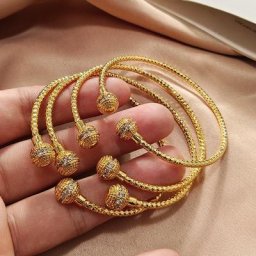 Bracelets de documents en or pour femmes et filles bracelets de mariage bijoux de patients