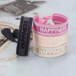 Bracelet en ULavec pompon réglable pour hommes et femmes bracelets de bateau de chia lettre