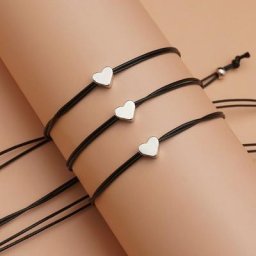 Bff – Bracelet assorti pour les relations avec pendentif en forme de cœur bijoux créatifs pour les