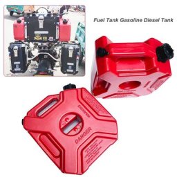 Jerrycan Portable en Plastique Précieux pour Voiture Réservoir de Rechange pour Gokart Moto RL