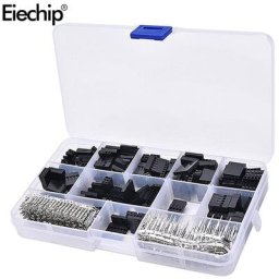 Kit de boîtier d'en-tête de broche de fil de cavalier de câble Dupont broches mâles et femelles