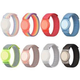 Children’s Tracker Wristband Protection Bracelet Band with Ripstop Nylon Material Silicone Cover