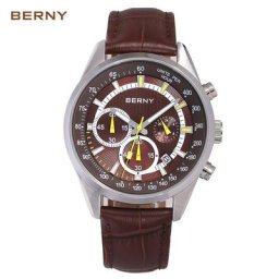 SEIKO-Montre-bracelet de sport à quartz pour homme VD55 super Shoous date bracelet en cuir