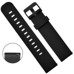 Bracelet en silicone universel pour montre Samsung 18mm 20mm 22mm libération rapide