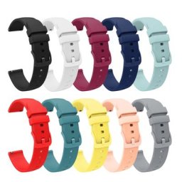 Bracelet de montre en Silicone souple 18mm 20mm 22mm pour Garmin Vivoactive 3 vivoactive 4/4s