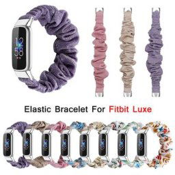 Bracelet élastique pour montre intelligente Fitbit Luxe bracelet de sport ceinture colorée