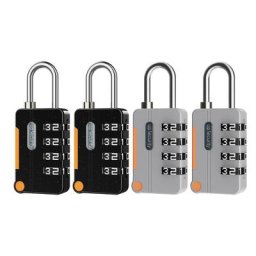 Mini cadenas à combinaison de Code mot de passe à 4 chiffres 4 pièces valise pour bagages