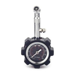Manomètre L69A Vitre Portable RapDuty Mécanique pour Voiture Camion Vélo 100PSI