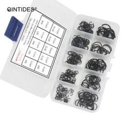 QINTIDES-Anneaux boutons-pression ronds mixtes pour trous kit assressenti LYlips en acier au
