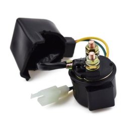 Solénoïde de démarreur universel GY6 relais 2 fils pour 125cc cyclomoteur ATV Sunl Quad Dirt Bike