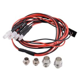 Lampes de sauna de nuit à LED RC lumière pour modèle de dérive Inoler Car JAN88 3mm 5mm